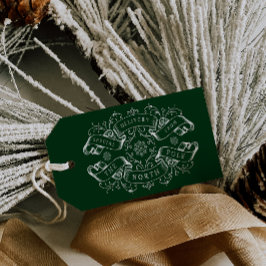 Etiquetas Para Regalos Navidades de entrega especial del Polo Norte Santa