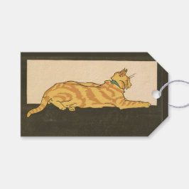 Etiquetas Para Regalos Navidades de gatos y merry, 1921