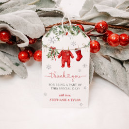 Etiquetas Para Regalos Navidades de Invierno de Santa Bebé Favor de Baby