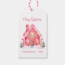 Etiquetas Para Regalos Navidades de la Casa Rosa Gingerbread