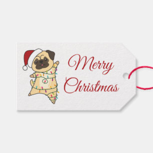 Etiquetas Para Regalos Navidades de la empresa Mops Nieva Animales De Inv
