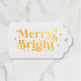 Etiquetas Para Regalos Navidades de Merry y Bright Sparkle