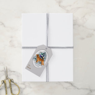 Etiquetas Para Regalos Navidades de Nova Scotia Duck Toller