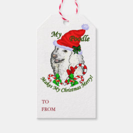 Etiquetas Para Regalos Navidades de Poodle Lovers