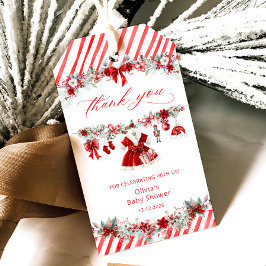 Etiquetas Para Regalos Navidades de ropa de bebé Chica Baby Shower Gracia