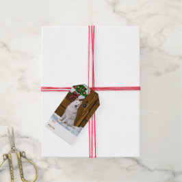 Etiquetas Para Regalos Navidades de Samoyed