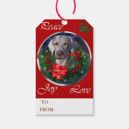 Etiquetas Para Regalos Navidades de Weimaraner Lovers