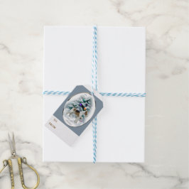 Etiquetas Para Regalos Navidades de Wire Fox Terrier