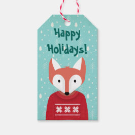 Etiquetas Para Regalos Navidades de Woodland