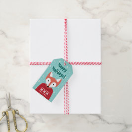 Etiquetas Para Regalos Navidades de Woodland