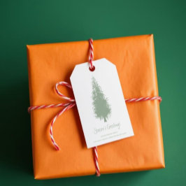 Etiquetas Para Regalos Navidades de Woodland Trees