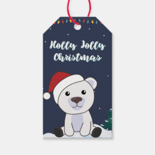 Etiquetas Para Regalos Navidades del oso polar niegan a los animales de i