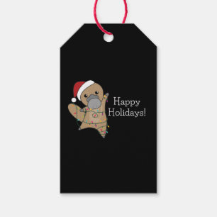 Etiquetas Para Regalos navidades del platypus Tabes Animales dulces
