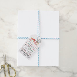 Etiquetas Para Regalos Navidades del Polo Norte