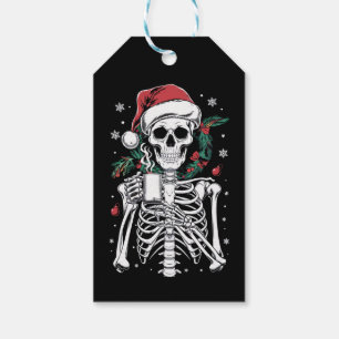 Etiquetas Para Regalos Navidades del Skeleton muertos en regalo para los