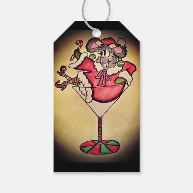 Etiquetas Para Regalos Navidades divertidos (Anverso)