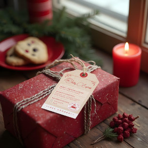Etiquetas Para Regalos Navidades divertidos del Ticket North Pole Express