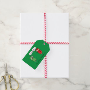 Etiquetas Para Regalos Navidades divertidos Personalizado Cocinando espec