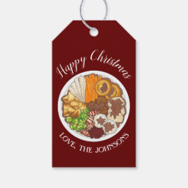 Etiquetas Para Regalos Navidades Fiesta de cena Gran Bretaña Festividad c