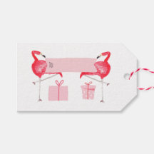 Navidades Flamingo Rosados Fiestas Tropicales Retr