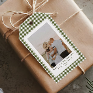 Etiquetas Para Regalos Navidades fotográficos clásicos y elegantes de la
