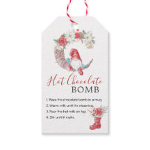 Navidades Gnome Bomba de chocolate caliente editab