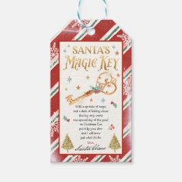 Etiquetas Para Regalos Navidades mágicos de clave de Santa Eve Filler