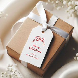 Etiquetas Para Regalos Navidades modernos de Red Knot