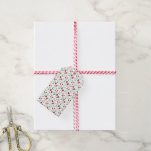 Etiquetas Para Regalos Navidades PERROS PAW IMPRESIONES y LOVE HEARTS Fes