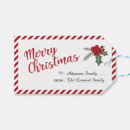 Etiquetas Para Regalos Navidades personalizados