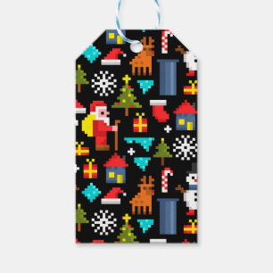 Etiquetas Para Regalos Navidades Pixel