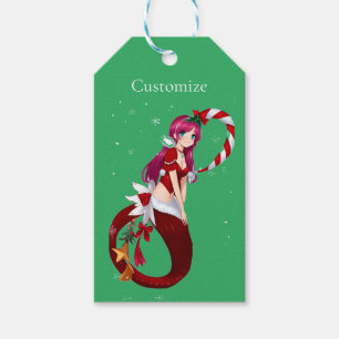 Etiquetas Para Regalos Navidades Pixie Mermaid Thunder_Cove