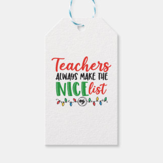 Etiquetas Para Regalos Navidades profesor, navidades buena lista