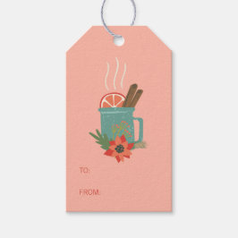 Etiquetas Para Regalos Navidades retro coloridos