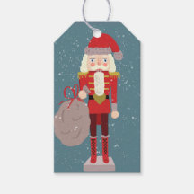 Navidades rubios Nutcracker Santa Verde azulada