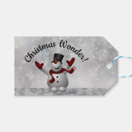 Etiquetas Para Regalos Navidades se preguntan si Snowman arroja copos de 