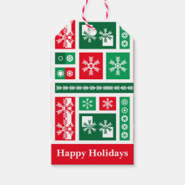 Etiquetas Para Regalos Navidades Snowflakes