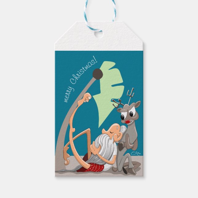 Etiquetas Para Regalos Navidades Vibes (Anverso)