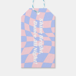 Etiquetas Para Regalos Neon Groovy Disco
