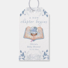 Etiquetas Para Regalos New Chapter Winter Floral Snowball Baby Shower