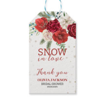 Nieve enamorada ducha de novia copo de nieve rústi