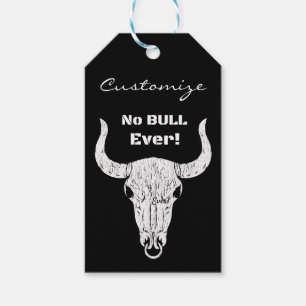 Etiquetas Para Regalos Ninguna Bull nunca Thunder_Cove