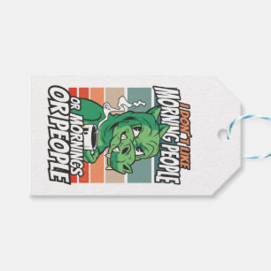 Etiquetas Para Regalos No me gusta la gente de la mañana, de la mañana