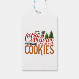 Etiquetas Para Regalos No son Navidades sin cookies