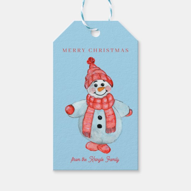 Etiquetas Para Regalos Nochebuena (Anverso)