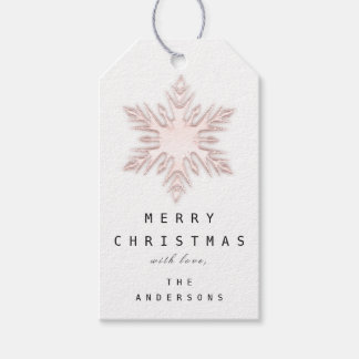 Etiquetas Para Regalos Nombramiento De La Nieve Del Árbol De Navidad De F
