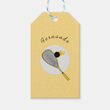 Nombre de la raqueta de entrenador de squash Playe