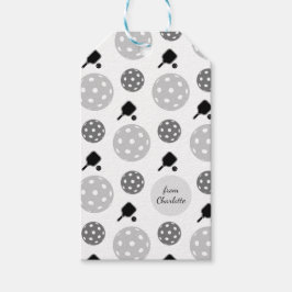 Etiquetas Para Regalos Nombre de niños Monograma de la pelota de albarda 