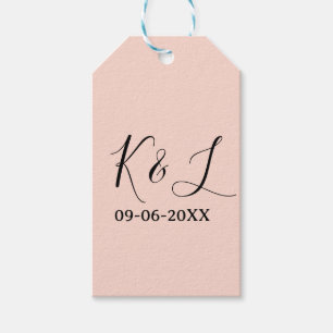 Etiquetas Para Regalos nombre de pareja de boda letra fecha rojo fondo pa