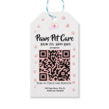 Nombre del logotipo de la tienda de mascotas Paws